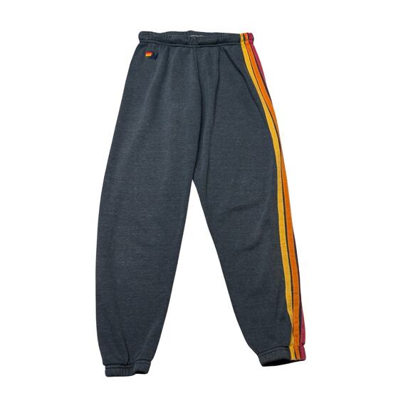 Aviator Nation Pants - Aviator Nation 5 Stripe Sweatpants Joggers Women's Small Loungewear Retro